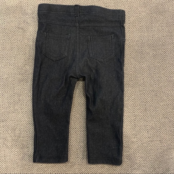 First Impressions Black Jean Leggings 12M - Picture 3 of 3